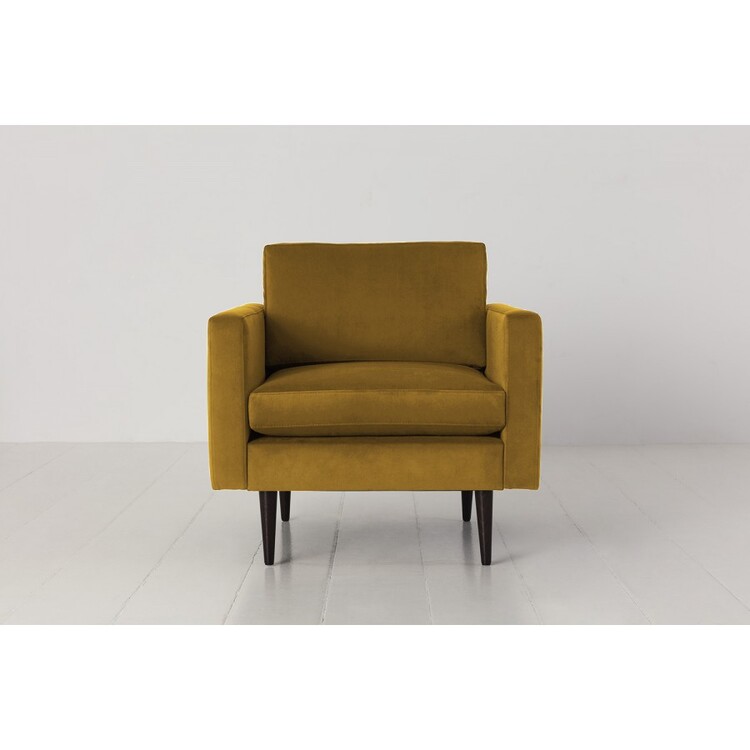 Swyft Model 01 Armchair in Velvet from Accessories for the Home Swyft Model 01 Armchair in Velvet from Accessories for the Home
