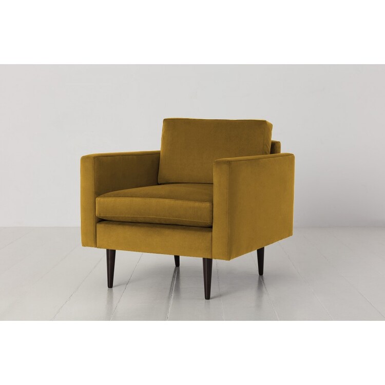 Swyft Model 01 Armchair in Velvet from Accessories for the Home Swyft Model 01 Armchair in Velvet from Accessories for the Home
