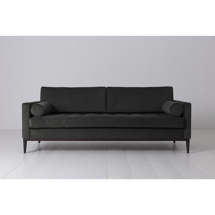 Swyft Model 02 Three Seater Sofa in Velvet from Accessories for the Home
