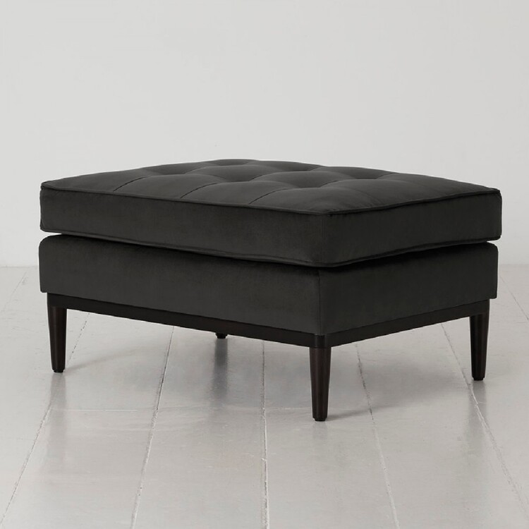 Swyft Model 02 Ottoman in Velvet from Accessories for the Home Swyft Model 02 Ottoman in Velvet from Accessories for the Home