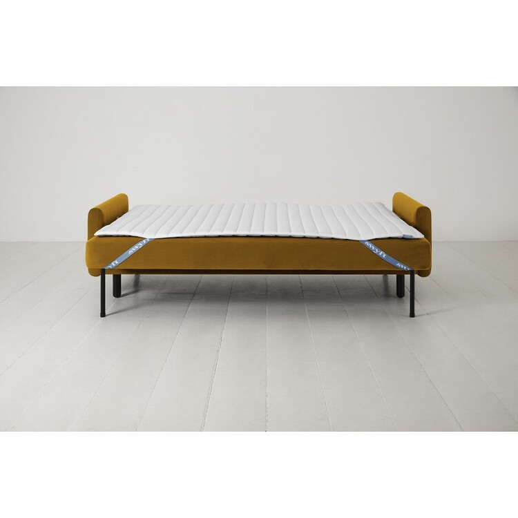 Swyft Model 04 Three Seater Sofa Bed in Velvet from Accessories for the Home Swyft Model 04 Three Seater Sofa Bed in Velvet from Accessories for the Home