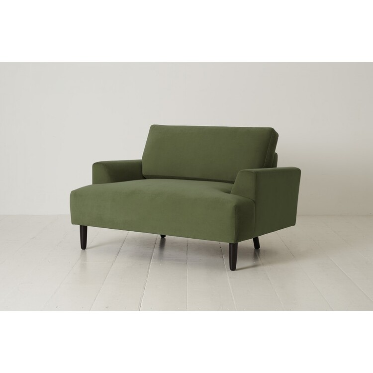 Swyft Model 05 Love Seat in Velvet from Accessories for the Home Swyft Model 05 Love Seat in Velvet from Accessories for the Home