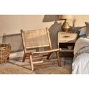 Madrisana Acacia and Rattan Woven Chair from Accessories for the Home