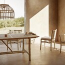 Tinekhome Natural Bamboo Dining Table from Accessories for the Home