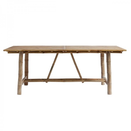 Tinekhome Natural Bamboo Dining Table from Accessories for the Home 2