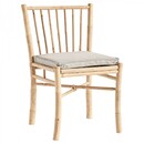 Tinekhome Set of 2 Bamboo Dining Chairs from Accessories for the Home