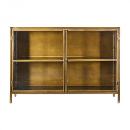 Ranchi Iron Sideboard in Antique Brass from Accessories for the Home 2
