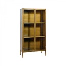 Ranchi Tall Iron Cabinet in Antique Brass from Accessories for the Home
