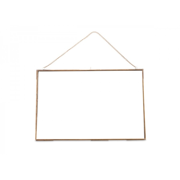 Gigantic Brass Kiko Frames on Hanging Chain from Accessories for the Home