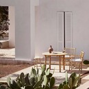 Tinekhome Set of 2 Bamboo Dining Armchairs from Accessories for the Home