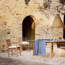 Tinekhome Set of 2 Bamboo Dining Armchairs from Accessories for the Home