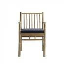 Tinekhome Set of 2 Bamboo Dining Armchairs from Accessories for the Home