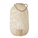 Bloomingville Musu Bamboo & Glass Lantern from Accessories for the Home