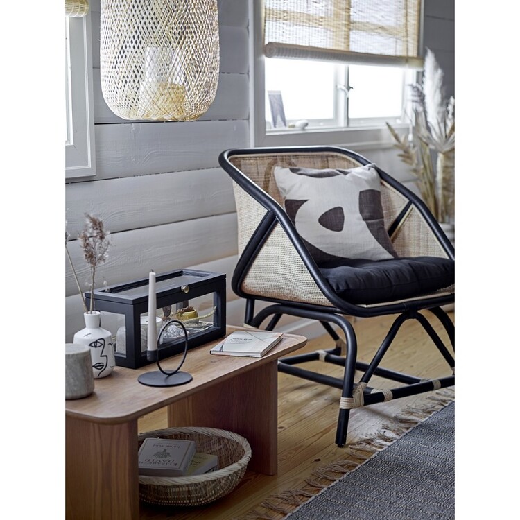 Bloomingville Musu Bamboo & Glass Lantern from Accessories for the Home Bloomingville Musu Bamboo & Glass Lantern from Accessories for the Home
