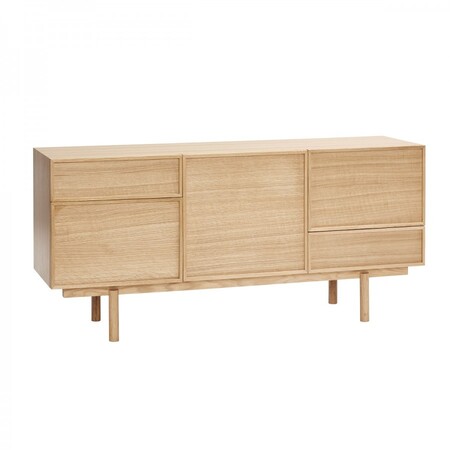 Hubsch Cube Natural Oak Sideboard from Accessories for the Home 2