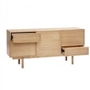 Hubsch Cube Natural Oak Sideboard from Accessories for the Home