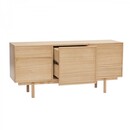 Hubsch Cube Natural Oak Sideboard from Accessories for the Home