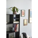 Hubsch Divide Black Wood & Iron Shelf Unit from Accessories for the Home