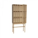 Hubsch Shoji Tall Oak Display Cabinet from Accessories for the Home