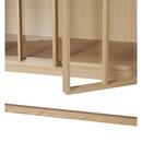 Hubsch Shoji Tall Oak Display Cabinet from Accessories for the Home