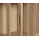 Hubsch Shoji Tall Oak Display Cabinet from Accessories for the Home