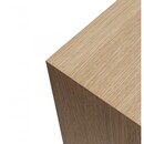 Hubsch Shoji Tall Oak Display Cabinet from Accessories for the Home