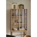 Hubsch Shoji Tall Oak Display Cabinet from Accessories for the Home