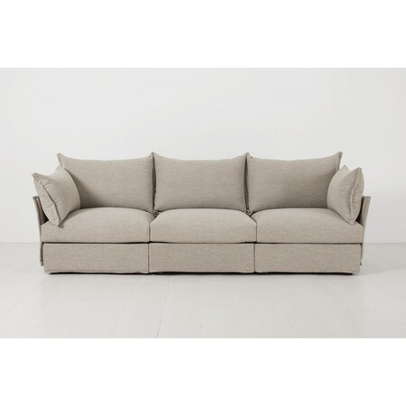 Swyft Model 06 Three Seater Sofa in Linen from Accessories for the Home 2