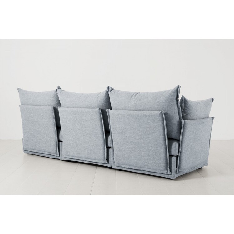 Swyft Model 06 Three Seater Sofa in Linen from Accessories for the Home Swyft Model 06 Three Seater Sofa in Linen from Accessories for the Home