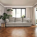 Swyft Model 06 Three Seater Sofa in Linen from Accessories for the Home