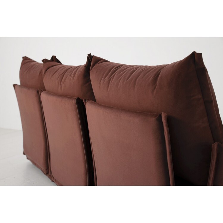 Swyft Model 06 Three Seater Sofa in Velvet from Accessories for the Home Swyft Model 06 Three Seater Sofa in Velvet from Accessories for the Home
