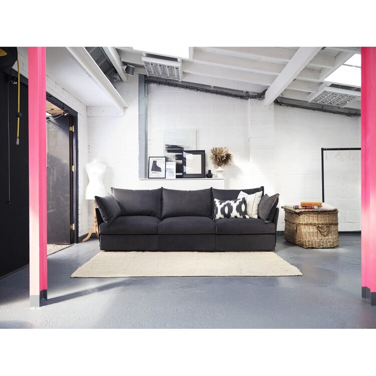 Swyft Model 06 Three Seater Sofa in Velvet from Accessories for the Home