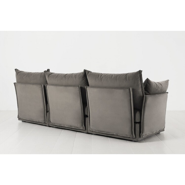 Swyft Model 06 Three Seater Sofa in Velvet from Accessories for the Home