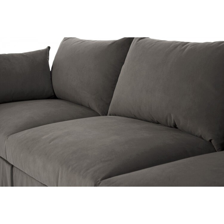 Swyft Model 06 Three Seater Sofa in Velvet from Accessories for the Home