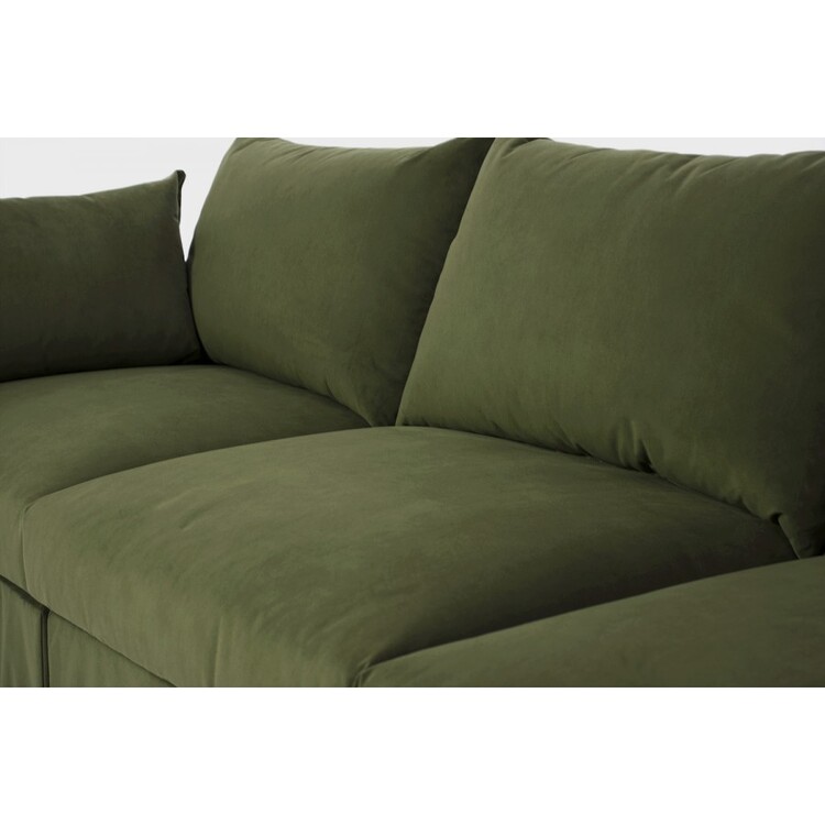 Swyft Model 06 Three Seater Sofa in Velvet from Accessories for the Home Swyft Model 06 Three Seater Sofa in Velvet from Accessories for the Home