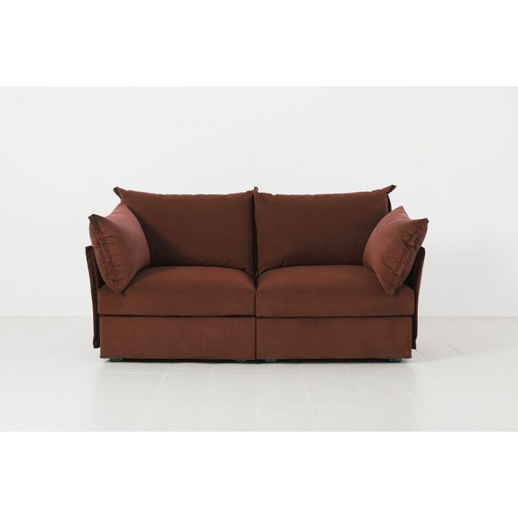 Swyft Model 06 Two Seater Sofa in Velvet from Accessories for the Home Swyft Model 06 Two Seater Sofa in Velvet from Accessories for the Home