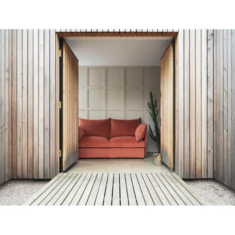 Swyft Model 06 Two Seater Sofa in Velvet from Accessories for the Home Swyft Model 06 Two Seater Sofa in Velvet from Accessories for the Home