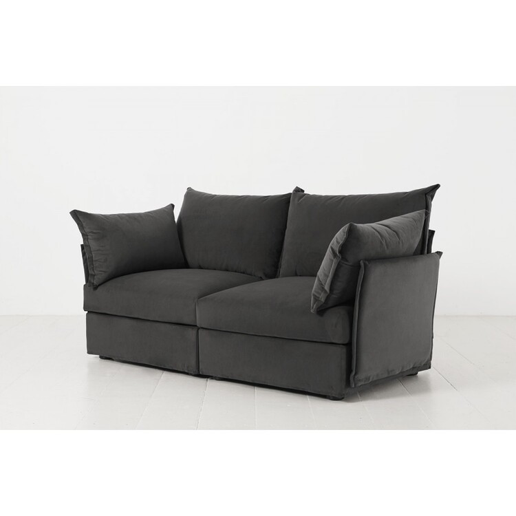 Swyft Model 06 Two Seater Sofa in Velvet from Accessories for the Home Swyft Model 06 Two Seater Sofa in Velvet from Accessories for the Home
