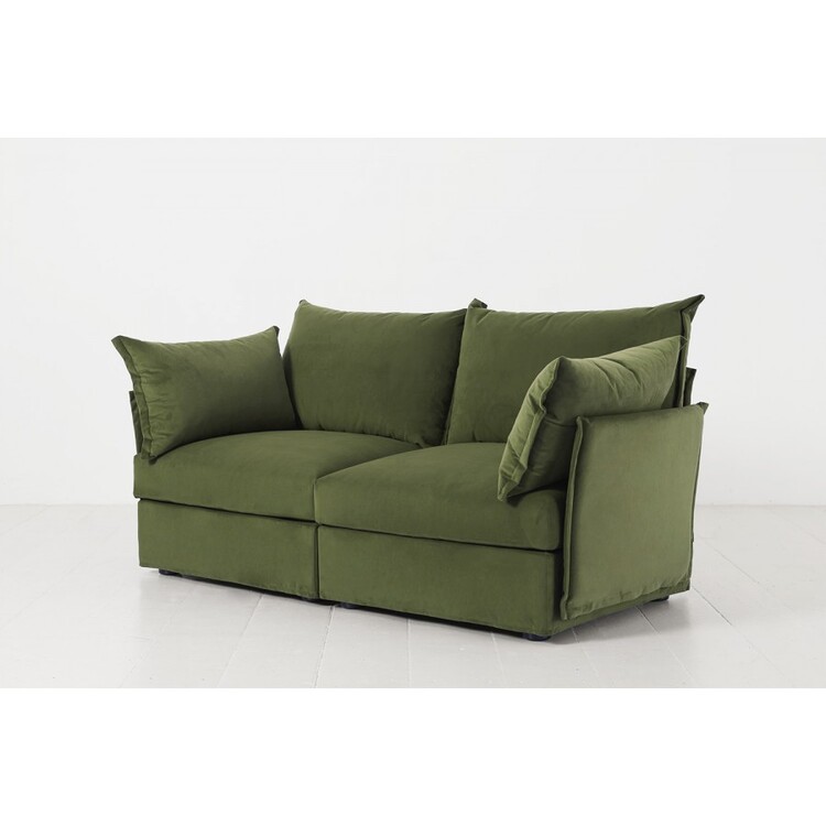 Swyft Model 06 Two Seater Sofa in Velvet from Accessories for the Home