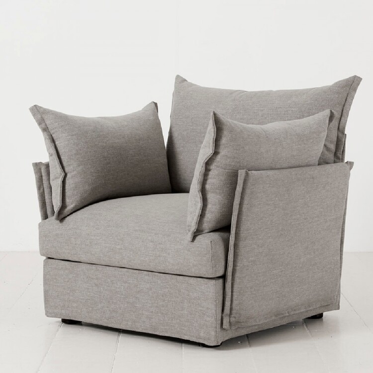 Swyft Model 06 Armchair in Linen from Accessories for the Home Swyft Model 06 Armchair in Linen from Accessories for the Home