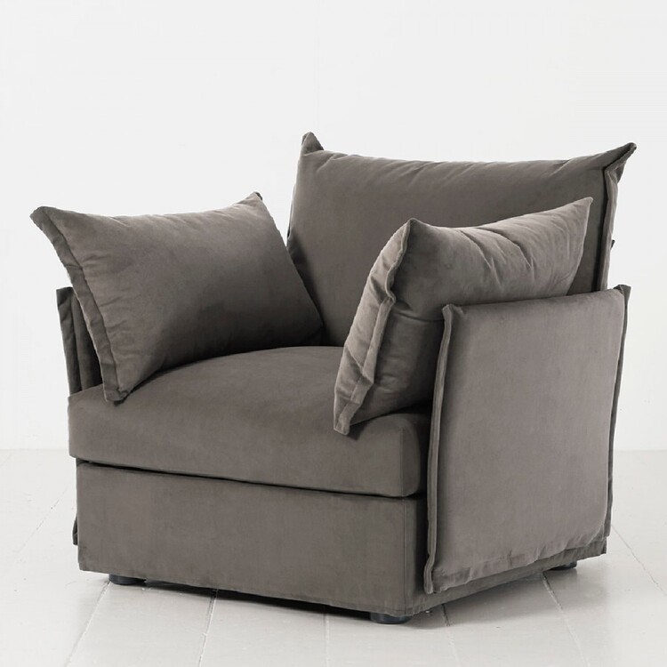 Swyft Model 06 Armchair in Velvet from Accessories for the Home Swyft Model 06 Armchair in Velvet from Accessories for the Home