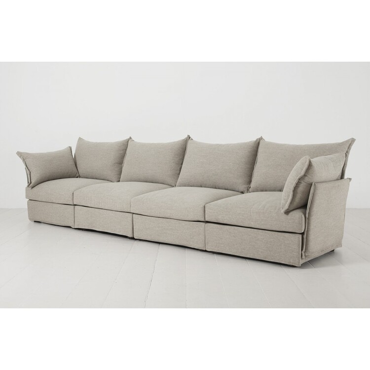 Swyft Model 06 Four Seater Sofa in Linen from Accessories for the Home