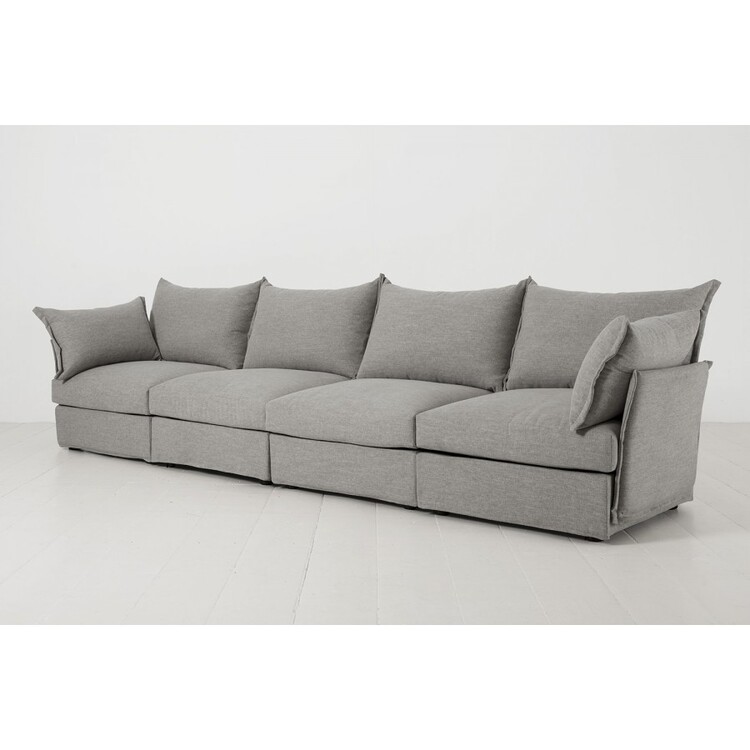 Swyft Model 06 Four Seater Sofa in Linen from Accessories for the Home Swyft Model 06 Four Seater Sofa in Linen from Accessories for the Home