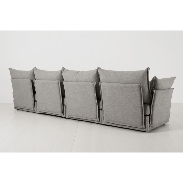 Swyft Model 06 Four Seater Sofa in Linen from Accessories for the Home Swyft Model 06 Four Seater Sofa in Linen from Accessories for the Home