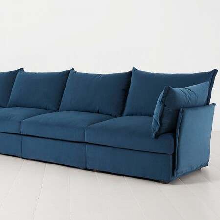 Swyft Model 06 Four Seater Sofa in Velvet from Accessories for the Home