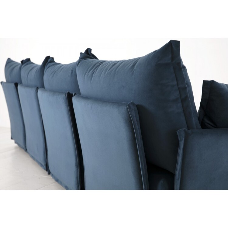 Swyft Model 06 Four Seater Sofa in Velvet from Accessories for the Home Swyft Model 06 Four Seater Sofa in Velvet from Accessories for the Home