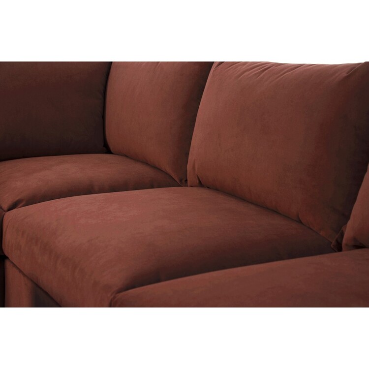 Swyft Model 06 Four Seater Sofa in Velvet from Accessories for the Home