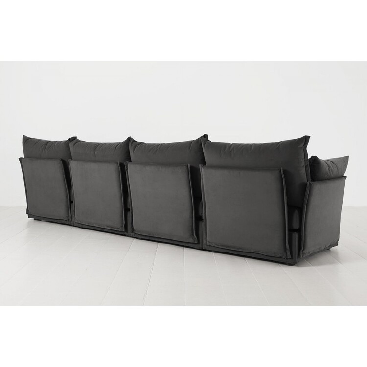 Swyft Model 06 Four Seater Sofa in Velvet from Accessories for the Home