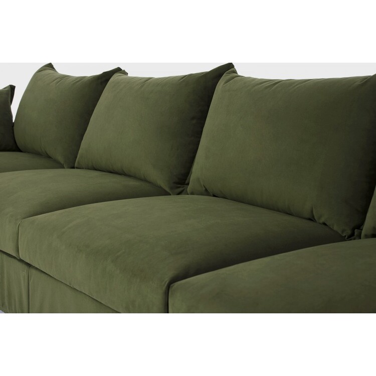 Swyft Model 06 Four Seater Sofa in Velvet from Accessories for the Home