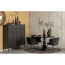 Blanco Black Circular Dining Table from Accessories for the Home